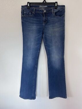 Aeropostale Women's Medium Blue Bootcut Jeans